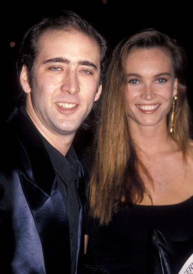 Nicolas Cage and girlfriend Lisa Stothard 