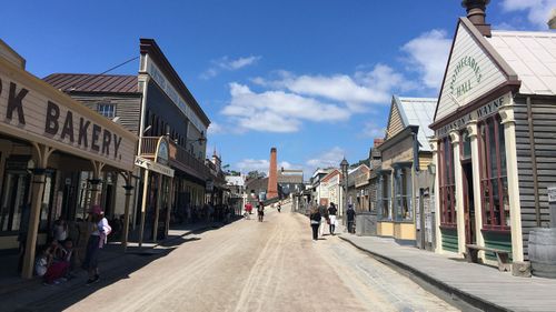 One male staff member at Sovereign Hill has been accused of groping a colleague's breasts and exposing himself to another.
