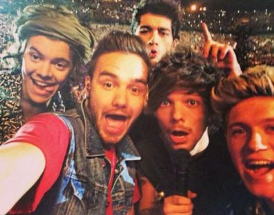 One Direction stars Niall Horan, Zayn Malik, Harry Styles, Louis Tomlinson and Liam Payne. 