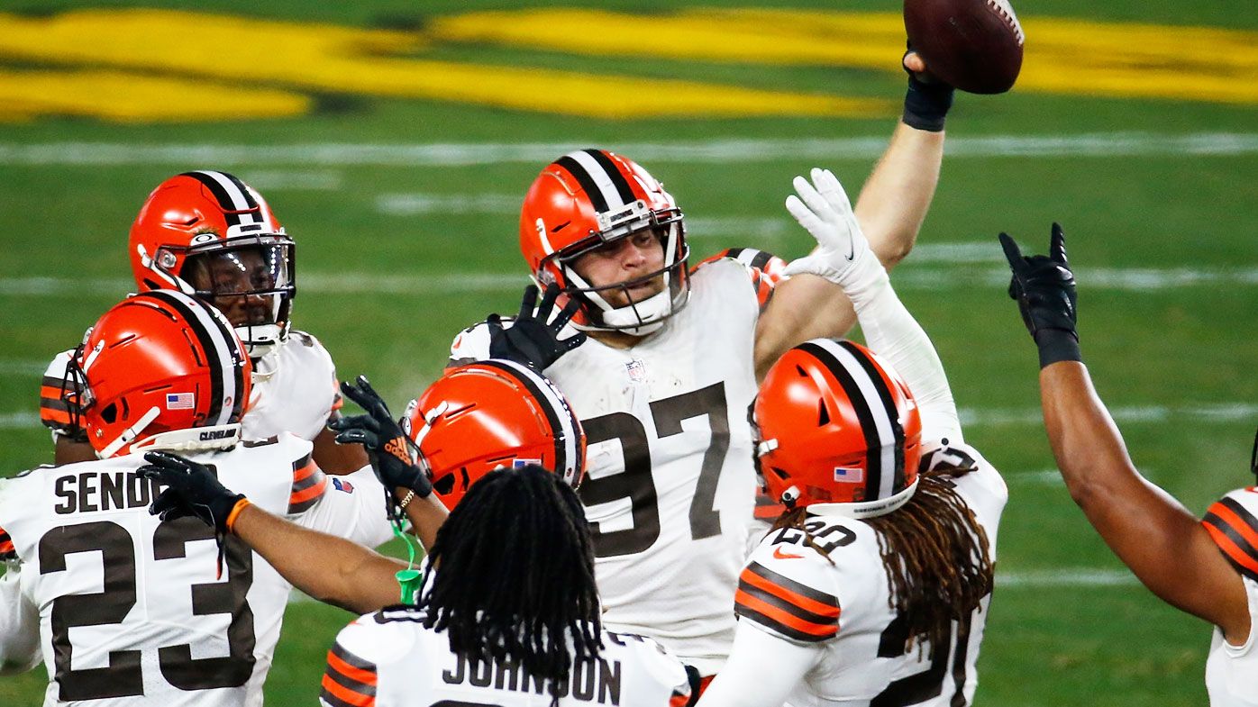 Cleveland Browns secure historic post-season win. (Getty)