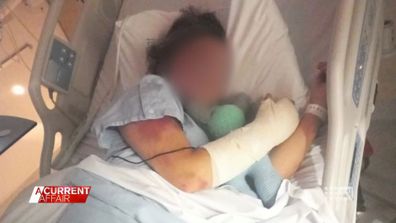 A Current Affair has spoken to a Queensland mother and her 13-year-old daughter who was allegedly tortured by three young girls.