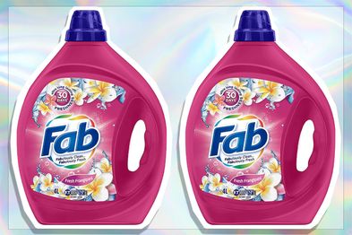 9PR: Fab Fresh Frangipani Laundry Liquid Detergent, 4L