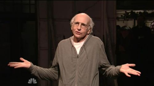 Larry David admitted he did it for the $5000. (NBC)