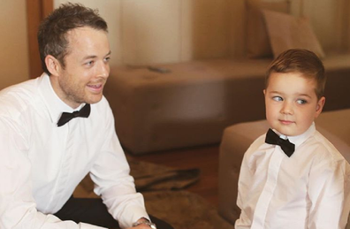 Hamish Blake win son Sonny, four.