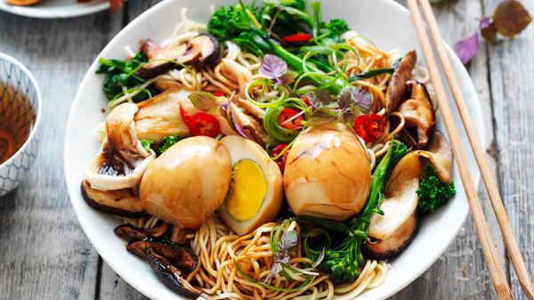 Tea egg noodles