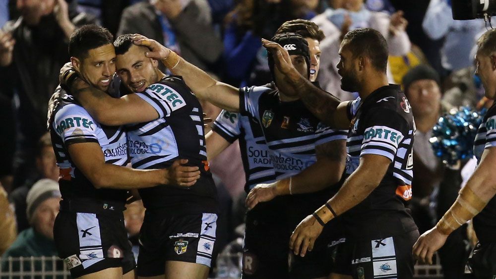 Sharks re-write record books against Eels