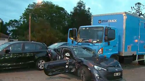 Several injured in 10-vehicle pile-up in Brisbane’s north