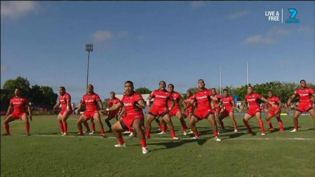 Tonga performs emotional Sipi Tau
