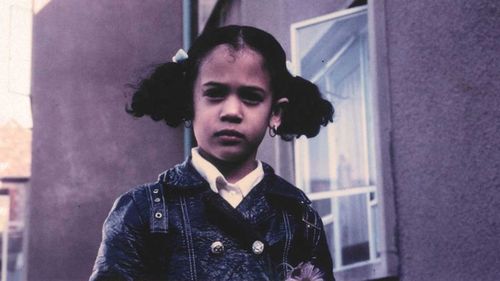 Kamala Harris' campaign tweeted this photo of the candidate as a young girl during the busing era.