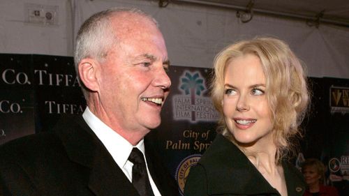 Nicole Kidman and her father Antony. (AAP)