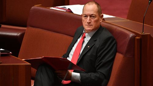 Fraser Anning wants women to be able to arm themselves for their own safety. Picture: AAP