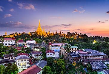 Which is the largest city in Myanmar by population?