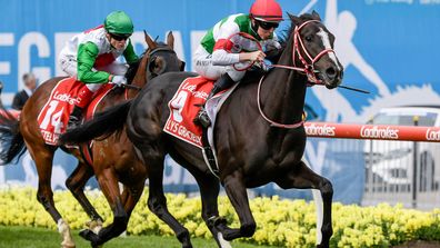 Lys Gracieux wins the Cox Plate.