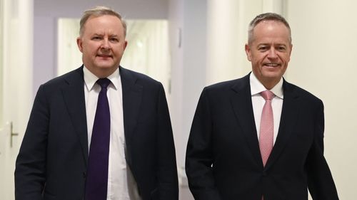 Anthony Albanese and Bill Shorten.