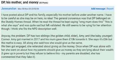 The woman shared her dilemma on Mumsnet.