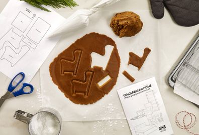 Ikea Australia gingerbread furniture stencils