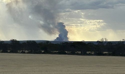 Fire on the Eyre Peninsula, SA. 
