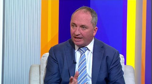 Mr Joyce said when his ex-wife, Natalie, and football mates recognised his behavioural changes, he realised he was in trouble. Picture: 9NEWS.
