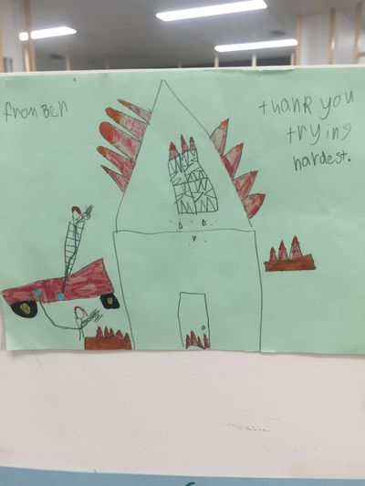 Kids are sending heartwarming letters to firies