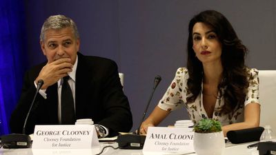 Amal and George have made several humanitarian appearances as a couple. (AAP)