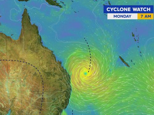 Cyclone Alfred coastal erosion