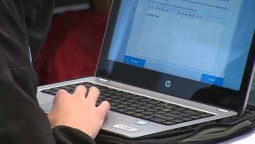 The internet went out at 69 schools across South Australia as students were sitting their online NAPLAN tests. 