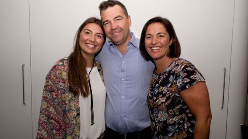 Matt, Anne and their eldest daughter Madison.