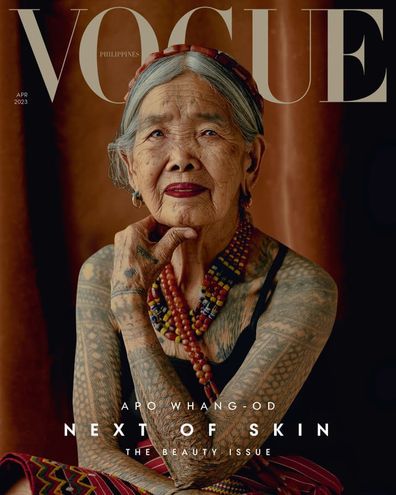 vogue oldest person on cover