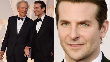 American Sniper director Clint Eastwood and star Bradley Cooper. (Getty Images)