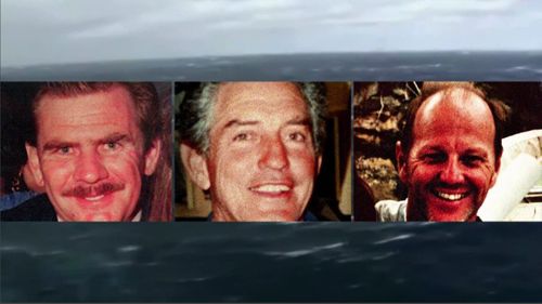 John Dean, James Lawler and Michael Bannister were lost at sea.