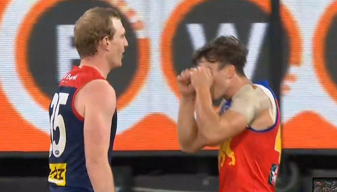 'I'll probably go have a word': Lions player whacked for mocking crying opponent