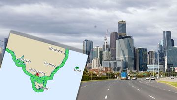 An earthquake has been felt in Melbourne