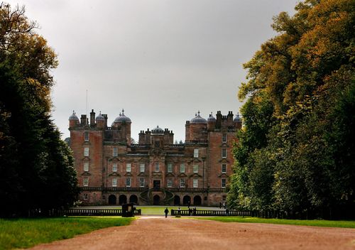 A view of Drumlanrig Castle, where a Leonardo de Vinci painting was stolen in 2003, on October 5, 2007 in Dumfries, Scotland. The castle is also a set on TV show, Outlander. (Getty)