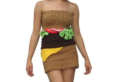The hamburger dress
