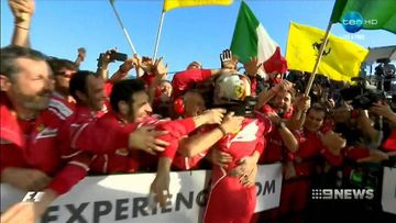 Sebastian Vettel wins the Australian Grand Prix