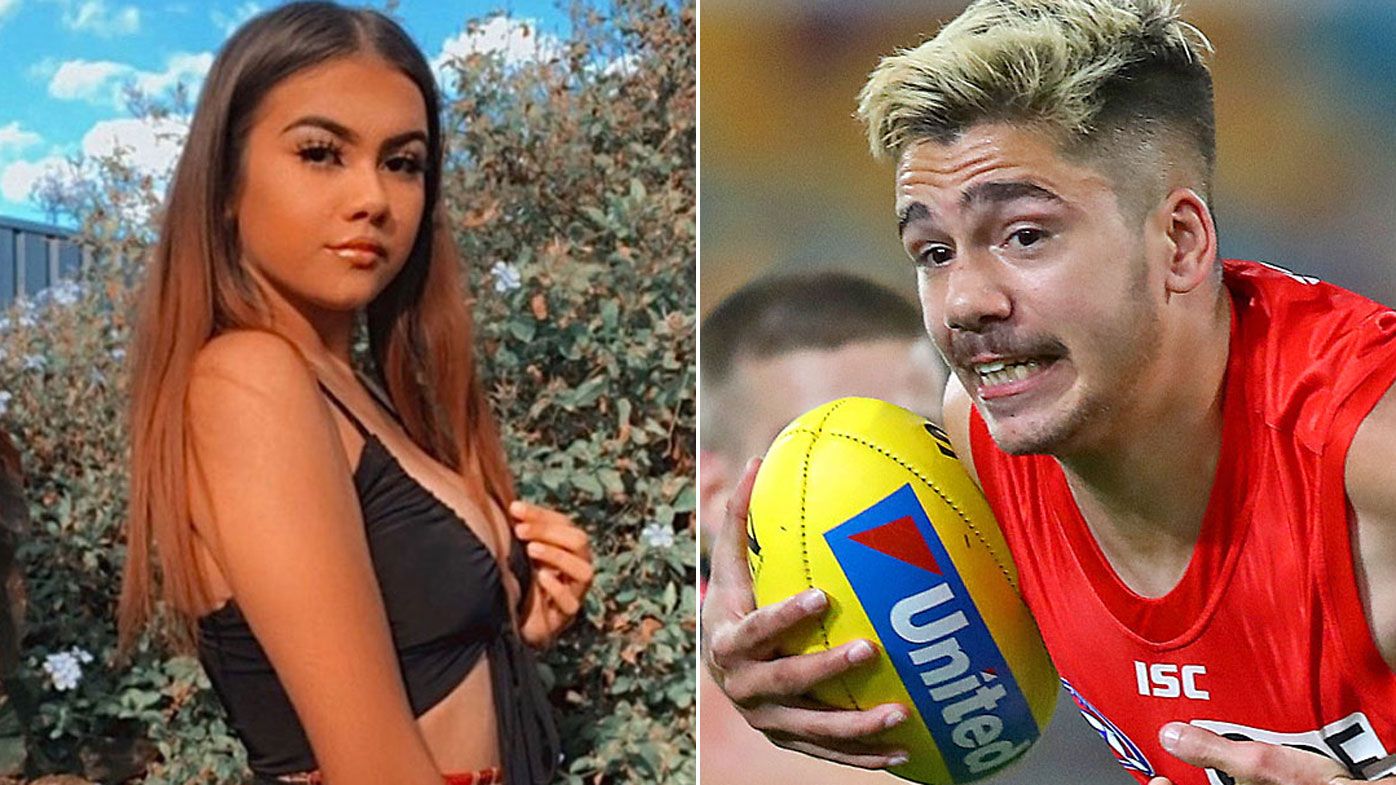 'Easy': Elijah Taylor's girlfriend Lekahni Pearce reveals how she breached AFL bubble