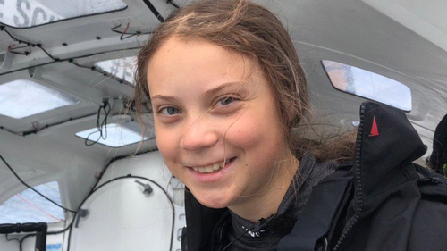 Climate activist Greta Thunberg will cross the Atlantic on a zero-emissions sailboat.