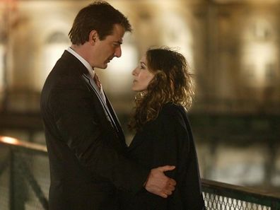 Mr Big and Carrie in the final episode of Sex and the City.