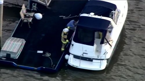 Child among three burned in Brisbane River boat blast