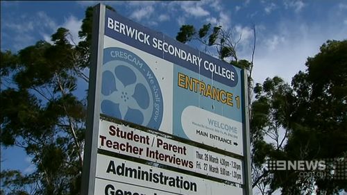 Jankovic used to teach at Berwick Secondary College. (9NEWS)