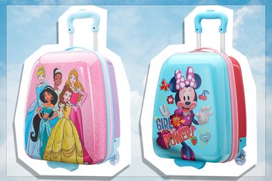 9PR: American Tourister Disney Hardside Suitcases, Minnie Mouse and Disney Princesses