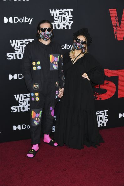 Sia and Dan Bernard attend the West Side Story premiere in December 2021