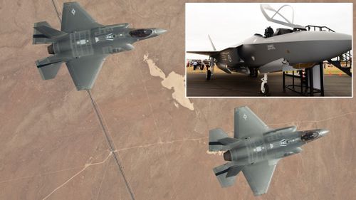 High-flying RAAF pilot makes first F-35 Joint Strike Fighter flight