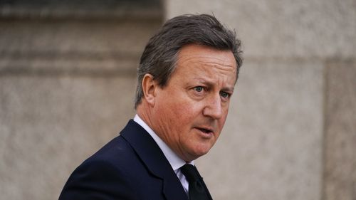 Former British Prime Minister David Cameron has revealed ﻿he was diagnosed with prostate cancer.