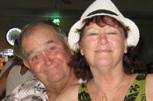 Helicopter crash victims Pete and Sue Hansel had 'never been happier'. (Supplied)