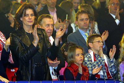 Princess Stephanie of Monaco refused to name the father of her third child, born in 1998 after she split from her bodyguard husband.