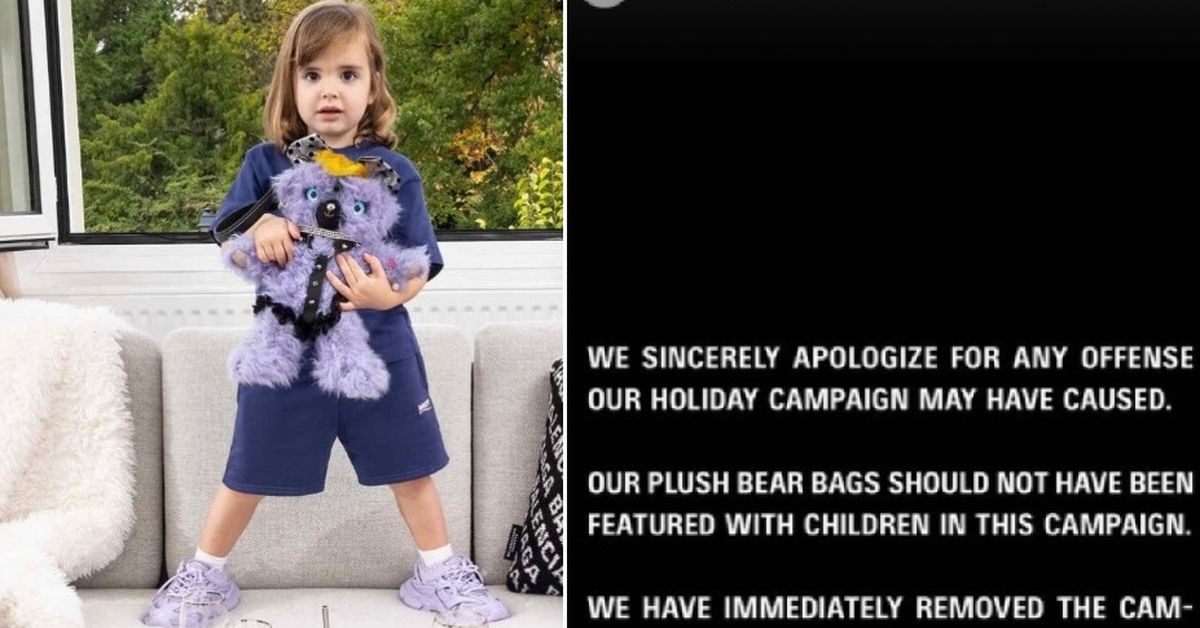 Balenciaga apologizes for “depraved” kids ad campaign