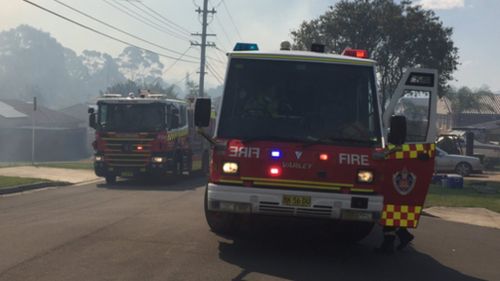 Large bushfire controlled in Lansdowne, in Sydney’s south-west
