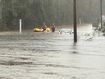 The NSW Rural Fire Service Huskisson brigade ﻿rescued a man stuck in floodwaters at Woollamia this morning.