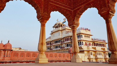 The palace is one of the city's most iconic buildings. 